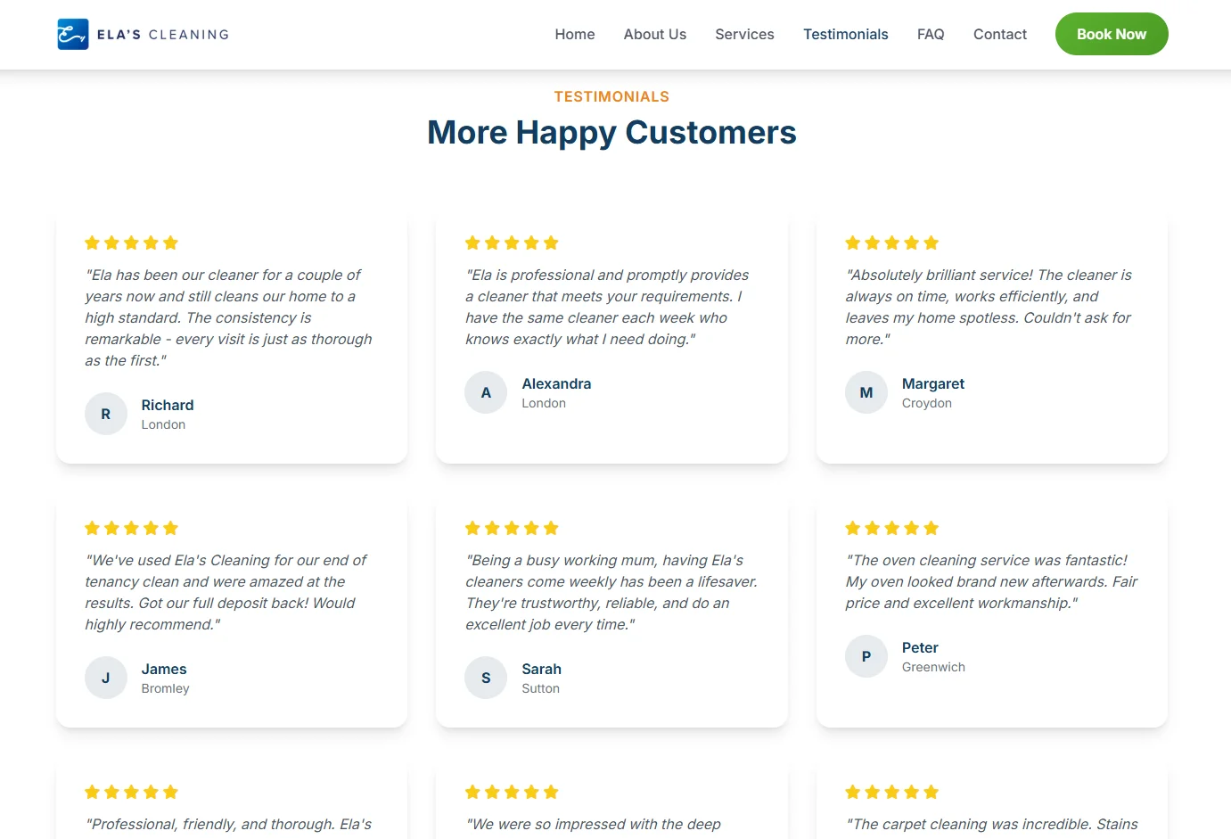 CleanPro - Cleaning Services Website Template thumbnail 5