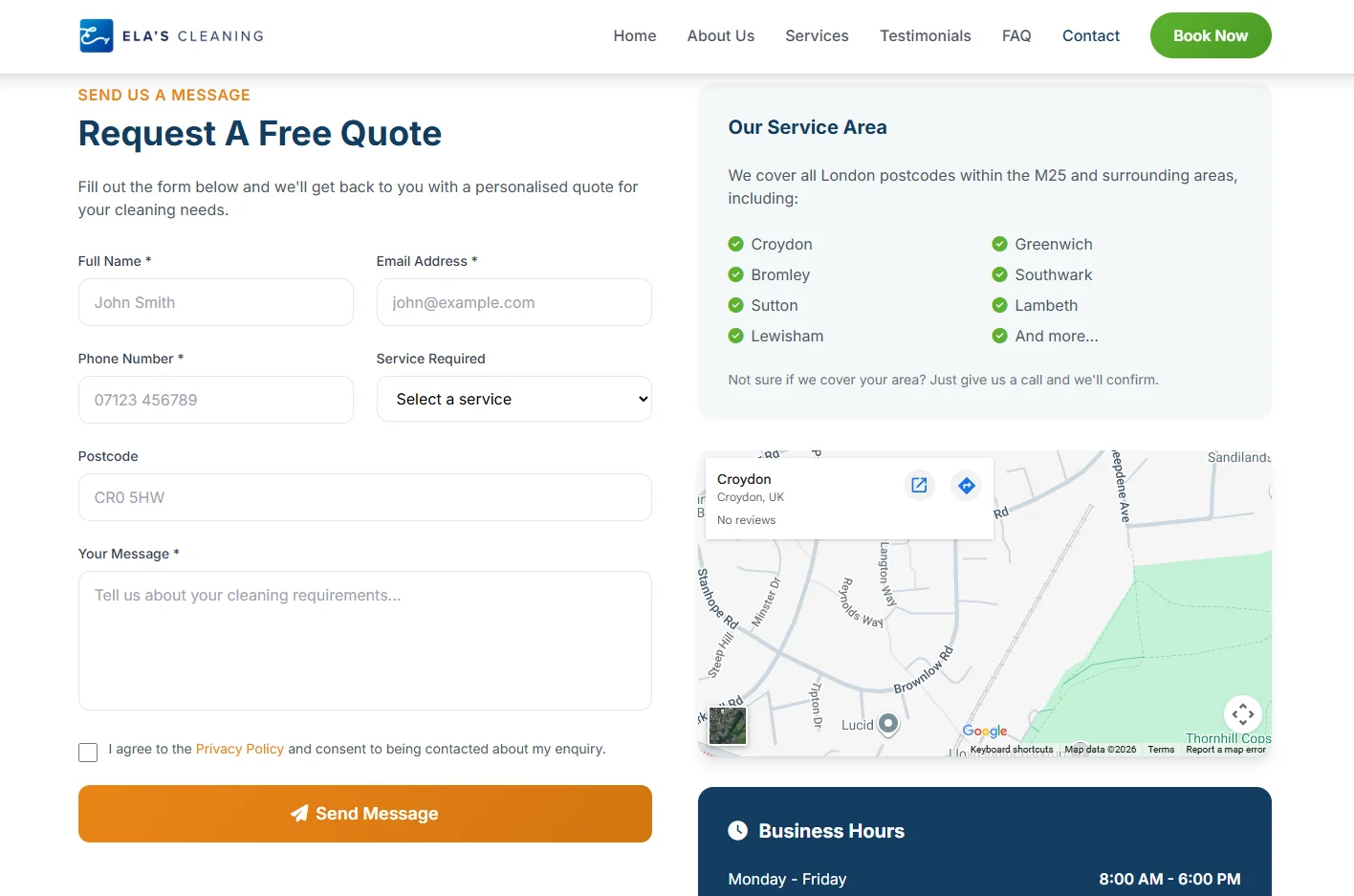 CleanPro - Cleaning Services Website Template thumbnail 6